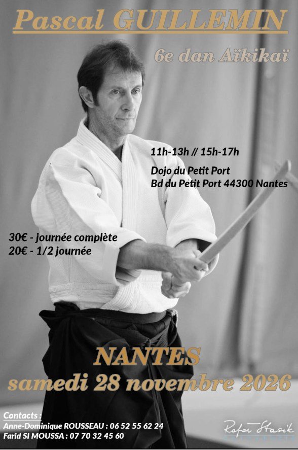 Armes et Aikido Pascal Guillemin Nantes